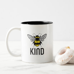 Bee Kind  Two-Tone Coffee Mug