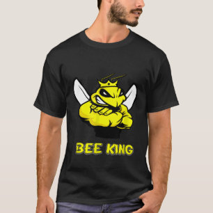Bee King Save Bees Retro Style Climate Flower 1 T-Shirt