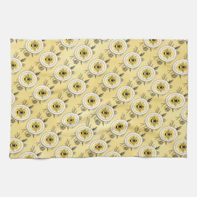 Bee Kitchen Towel (Horizontal)