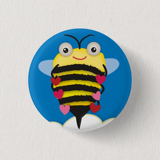 Bee-Lieve in You 1 Inch Round Button (Front)