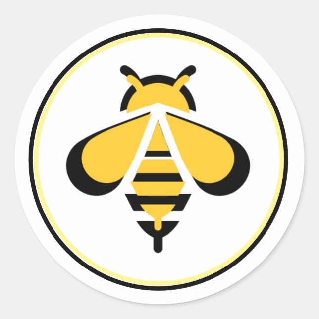 BEE logo for sales or pleasure Classic Round Sticker (Front)