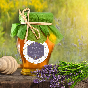 Bee-Loved and Bee-Youtiful Bridal Shower  Classic Round Sticker