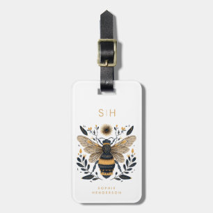 Bee Luggage Tag