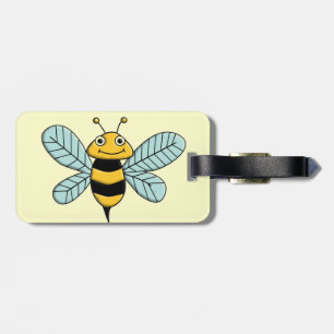 Bee Luggage Tag