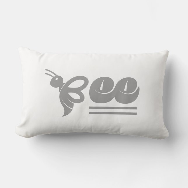 Bee Lumbar Pillow (Front)