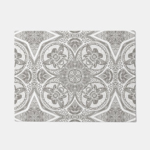 Bee Mandala Doormat