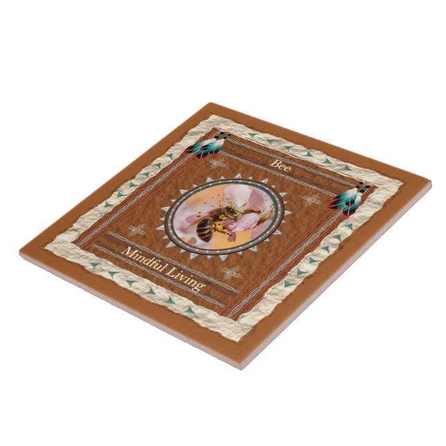 Bee Mindful Living Energy Tile (Side)