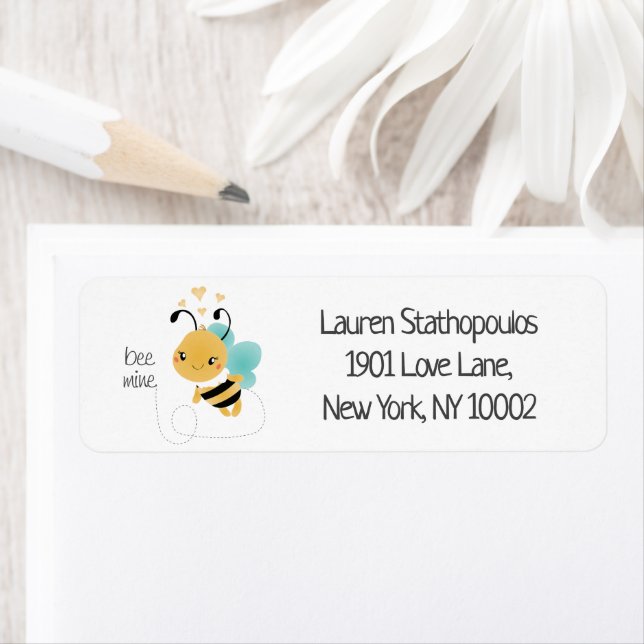 Bee Mine Bumblebee Jaune Noir (En situation)