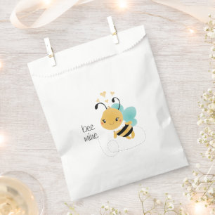 Bee Mine Bumblebee Yellow Black Favour Bag