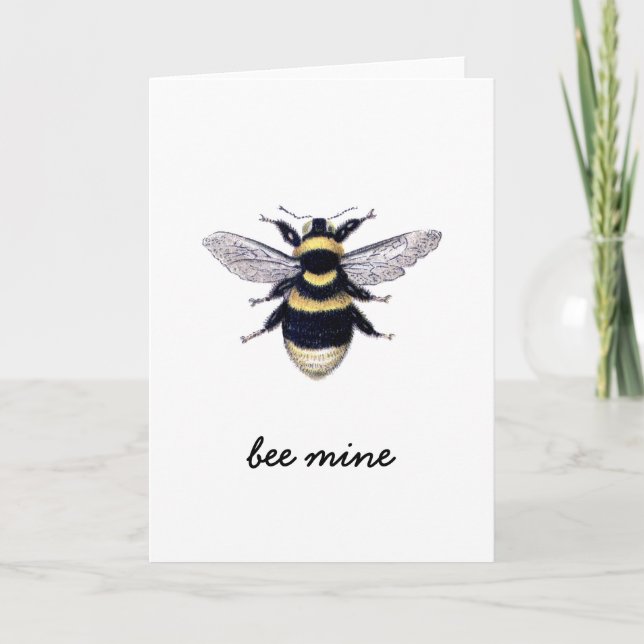 Bee Mine Card (Front)