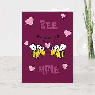 Bee Mine Greeting Card