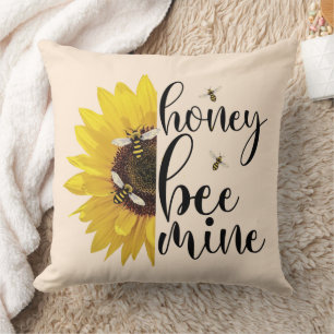 Bee Mine Honey bee decor, Honey Bee Pillow