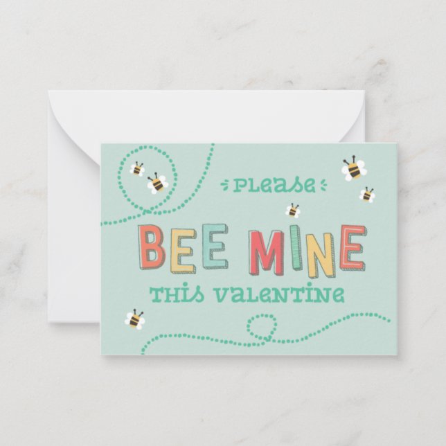 BEE MINE NOTE CARD (Front)