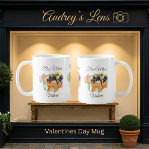 Bee Mine Original Photography Valentine's Day Coffee Mug