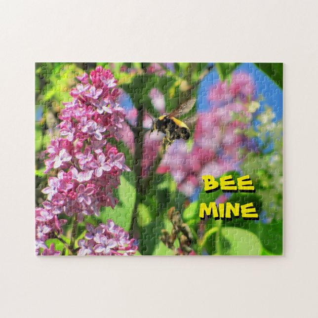 Bee Mine-Valenpuzzle Puzzle (Horizontal)