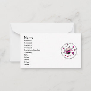 Bee Mine Valentine Note Card