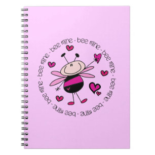 Bee Mine Valentine Notebook