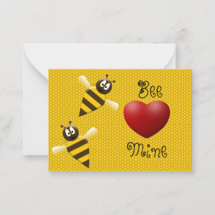 Bee Mine Valentine's Day Card