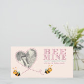Bee Mine Valentine's Day Photo Cards (Standing Front)