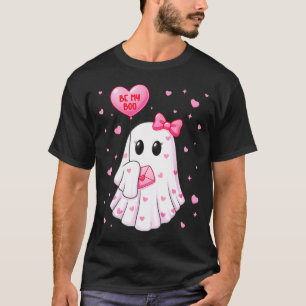 Bee My Boo Heart Boo Ghost Valentine Outfit Women T-Shirt