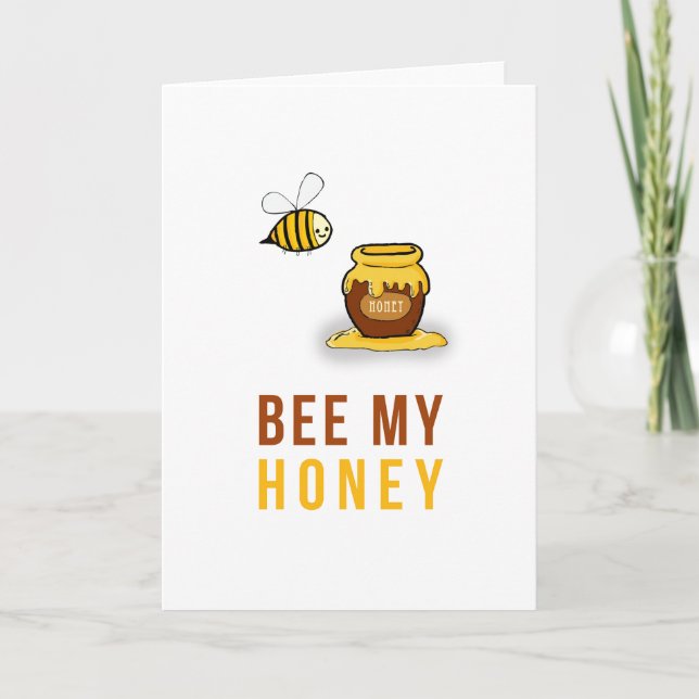 Bee My Honey Card (Front)
