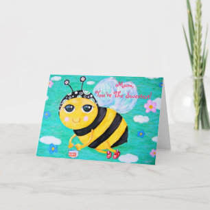 Bee My Honey Carte Fête des Mères