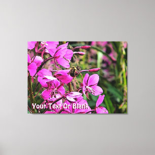 Bee Nice Canvas Print