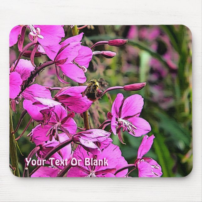 Bee Nice Mouse Pad (Front)