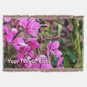 Bee Nice Throw Blanket