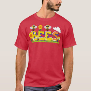 Bee on a sunflower 3 T-Shirt