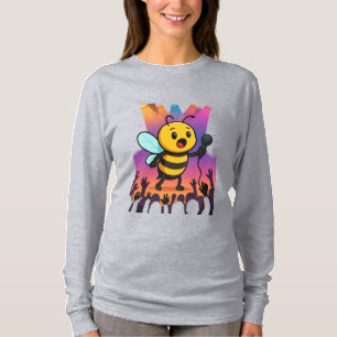 Bee on Stage – Rap Vibes T-Shirt