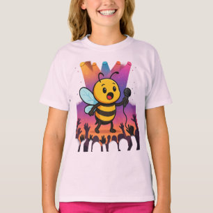 Bee on Stage – Rap Vibes T-Shirt