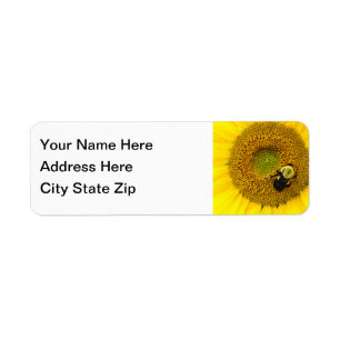 Bee on Sunflower