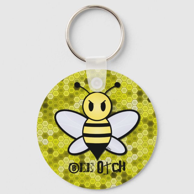 Bee Otch Key chain (Front)