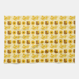Bee Painting Ideas Kitchen Towel