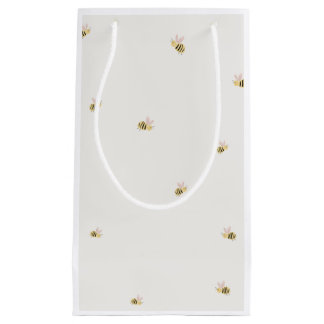 Bee Paper Plates - Sweet as can Bee Birthday Party Small Gift Bag