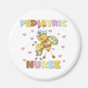 Bee Pediatric Nurse Magnet