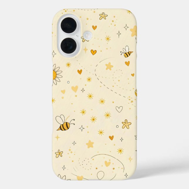 Bee phone case  (Back)