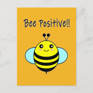Bee Positive!! Postcard