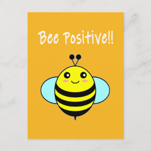 Bee Positive!! Postcard