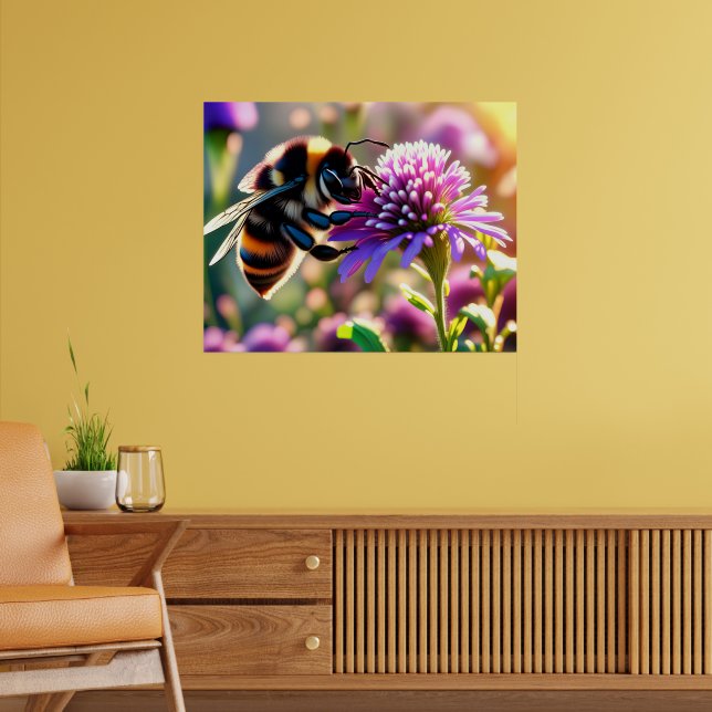 Bee Poster (Living Room 2)