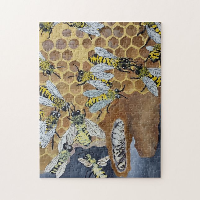 bee puzzle (Vertical)