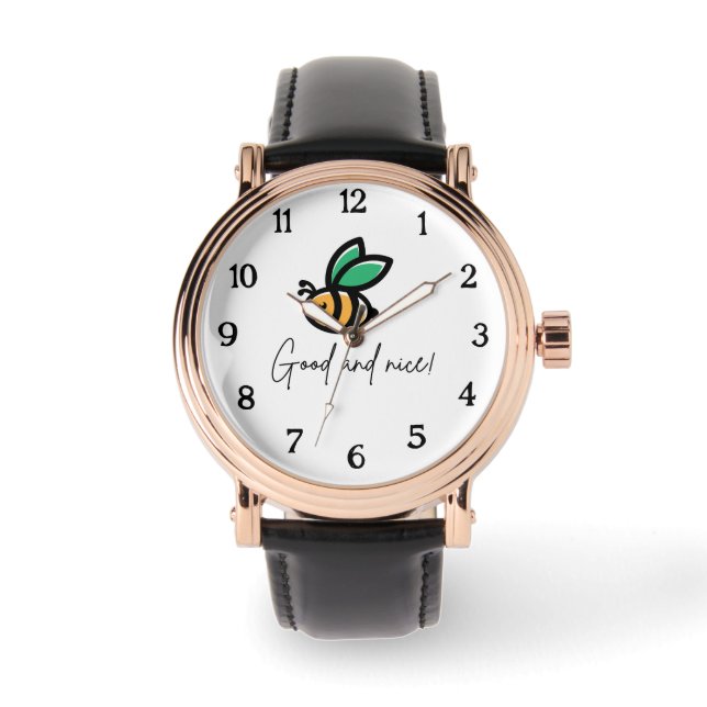 bee quote watch (Front)