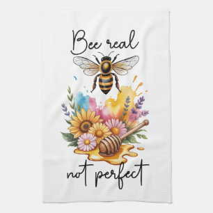 Bee Real Not Perfect Kitchen Towel