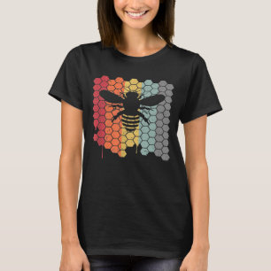 Bee  Retro Style Beekeeper T-Shirt
