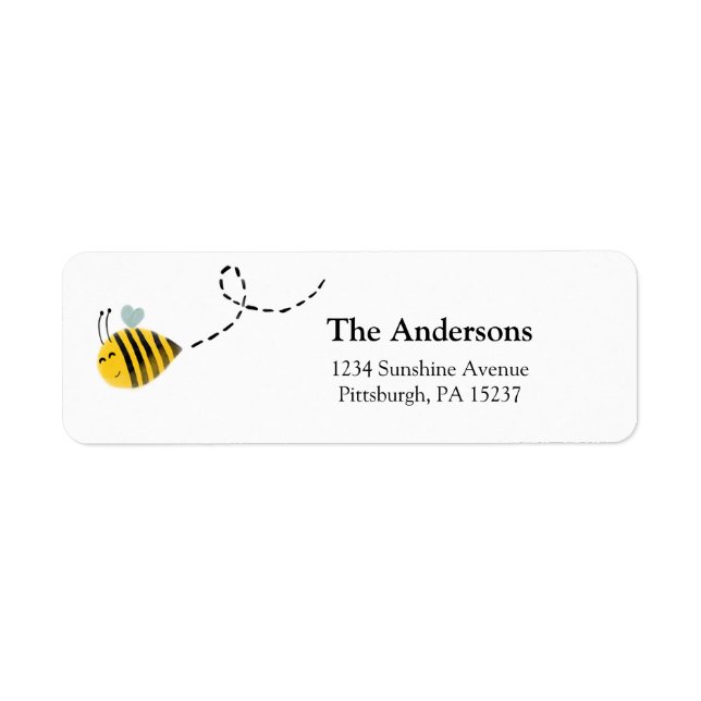 Bee Return Address (Front)