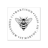 Custom Apiary Honey Bee Stamp | Zazzle