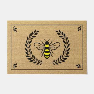 Bee Seasonal Spring doormat, Welcome Animal Doormat