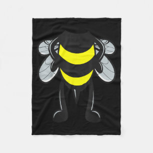 Bee Shirt Adult Men Women Kids Bumblebee Costume  Fleece Blanket