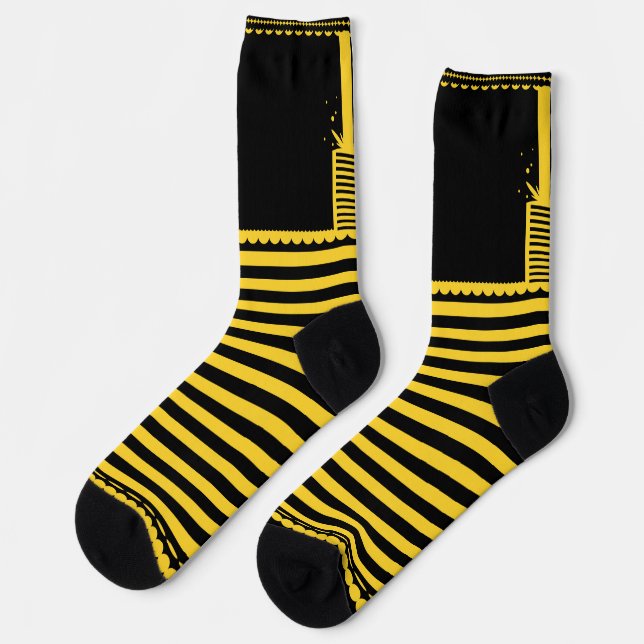 bee socks (Left)